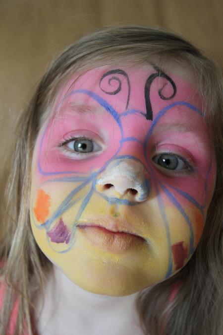 Детский макияж на Хэллоуин